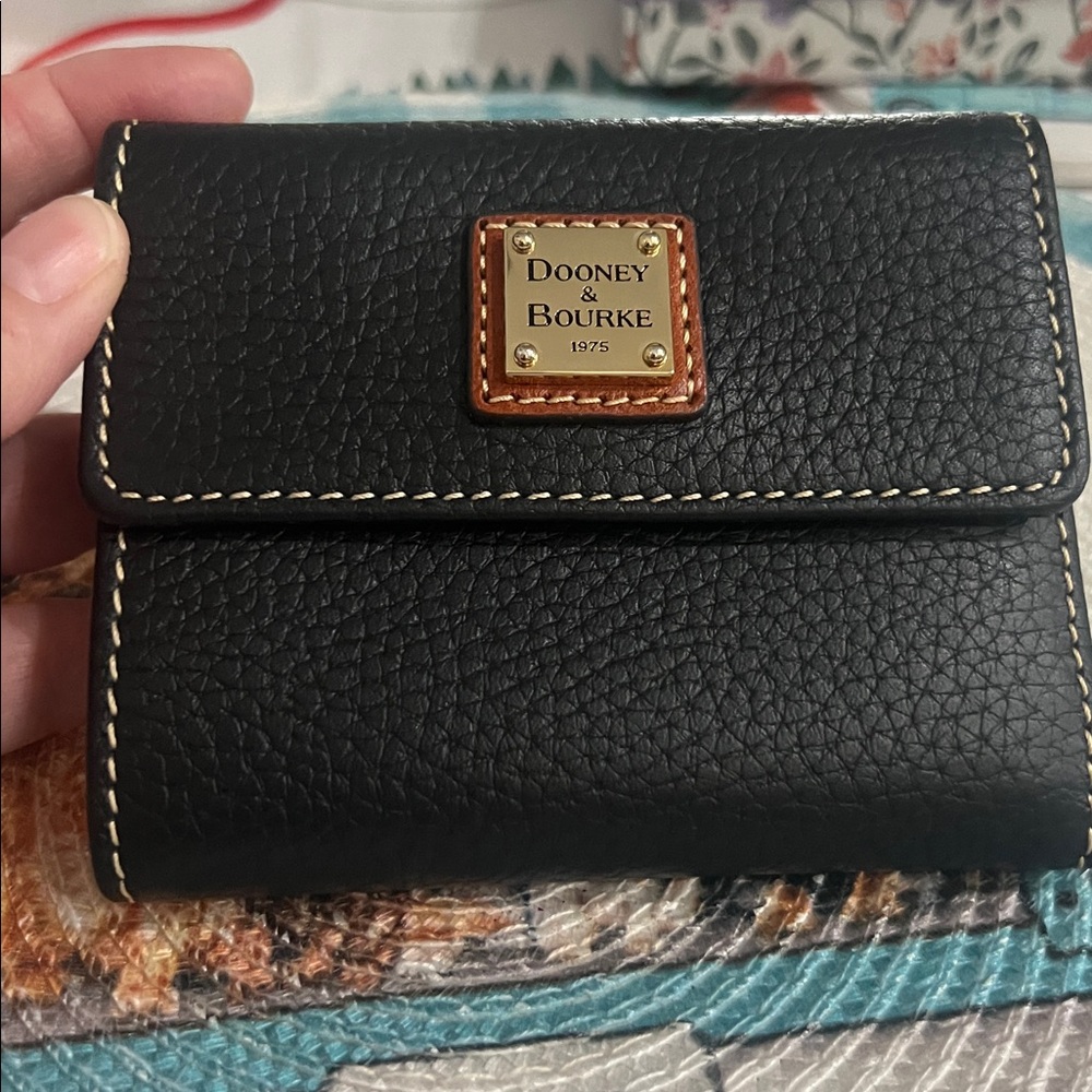 Booney & Bourke Pebbled Leather Wallet